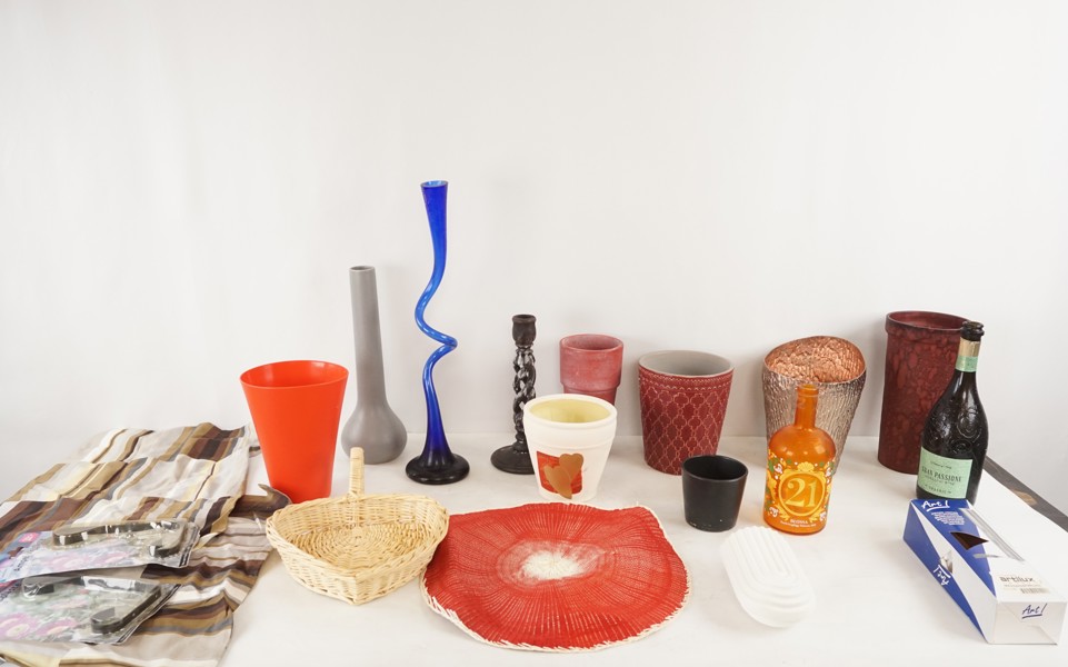 Vaser, textiler mm. BC301/