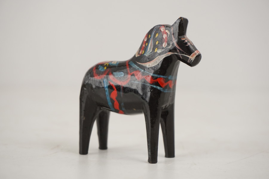 Dalahäst svart. A117/