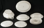 Rörstrand äldre matservis i porslin. G15/