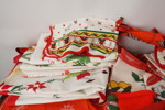 Juldukar och jultextilier mm. BC35