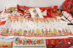 Juldukar och jultextilier mm. BC35