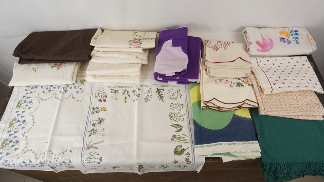 Tyg Vinterblomma Finland mm. BC49