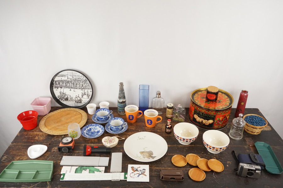 Höganäs burkar, brickor mm. BC66 