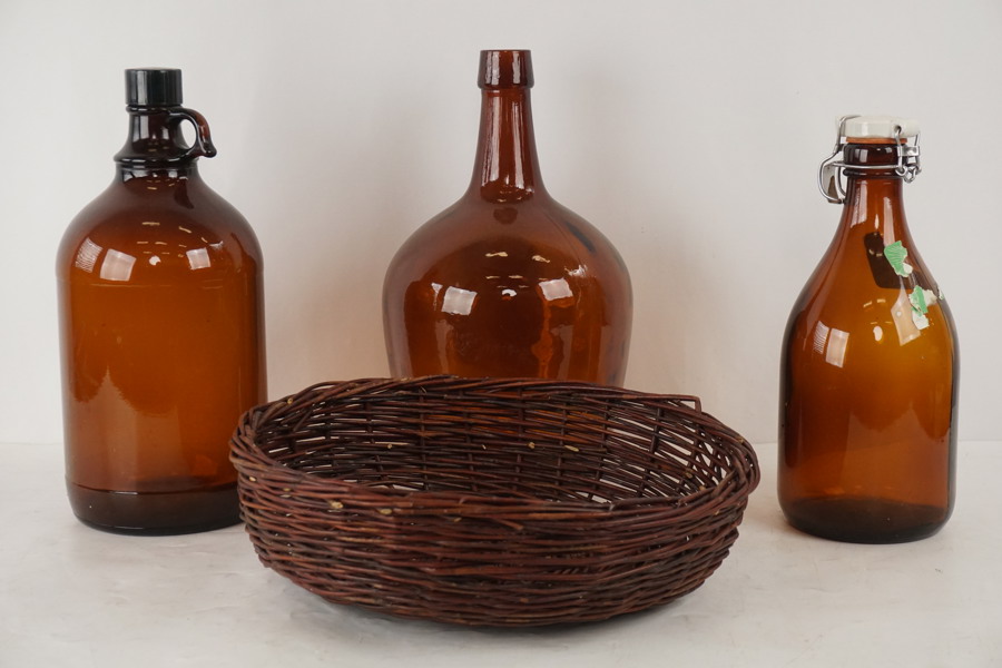 3st Damejeanner mm. BC182 