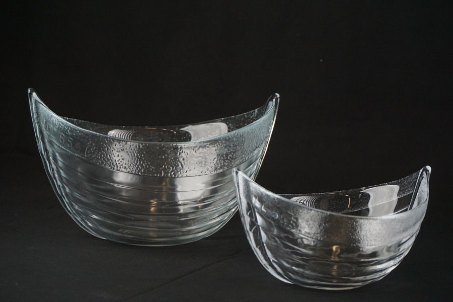 2st PauI Slimg, glasskålar, Nybro Glasbruk. G23