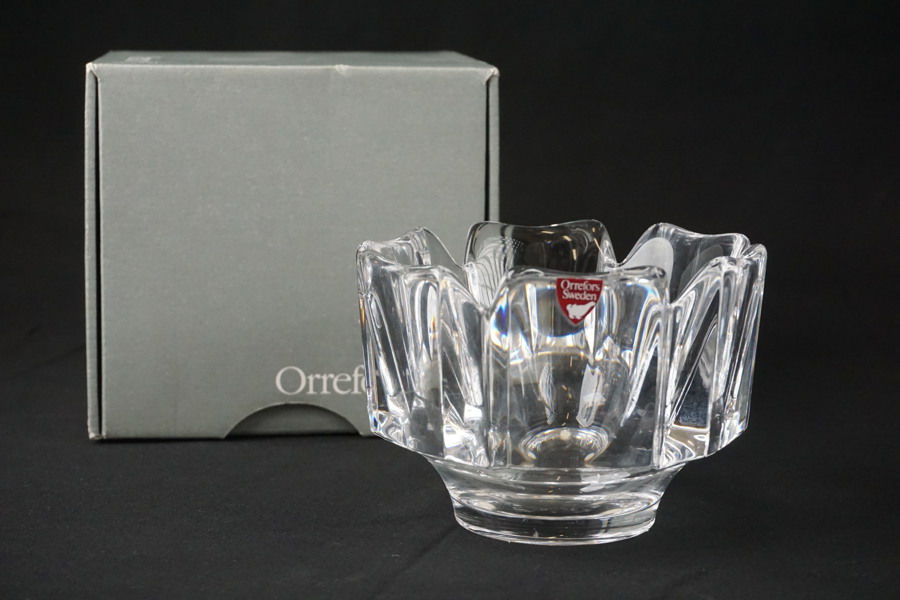 Orrefors glasskål Corona. G25