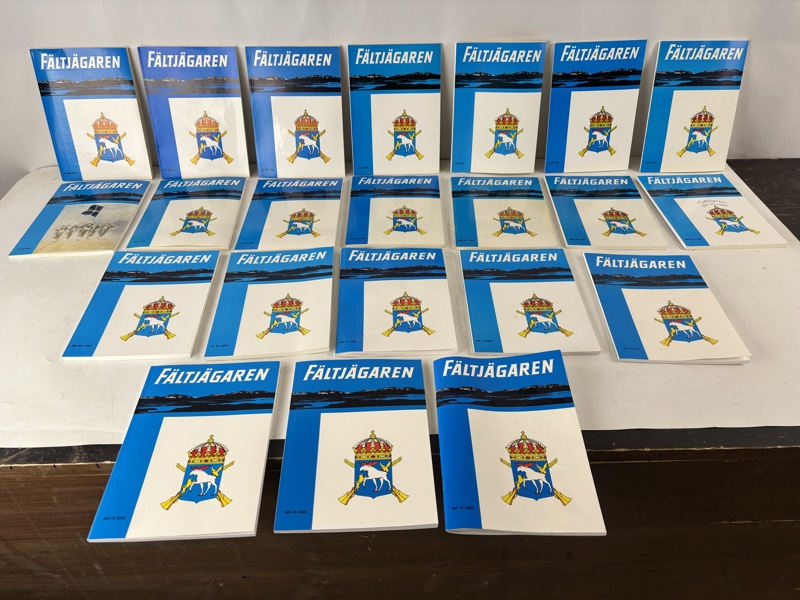22nr av Fältjägaren mellan åren 1977-2006. Bok5