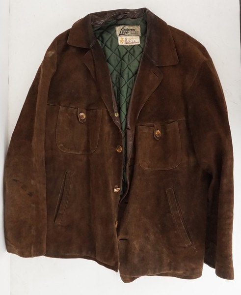 Lindgrens Läder Herr skinnjacka. A56