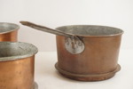 Äldre Kopparkastruller. D13  