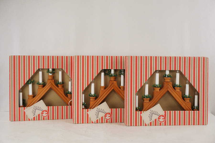 3st Sirius Adventsljusstakar. A80 