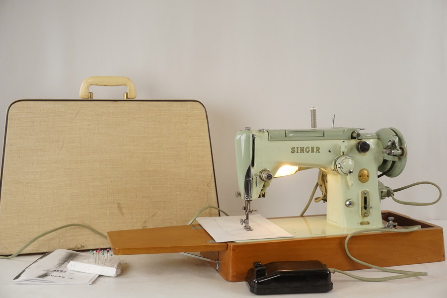 Singer 3194 symaskin grön. D14