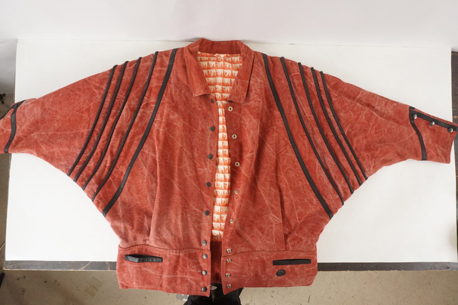 Vintage jacka röd. A88