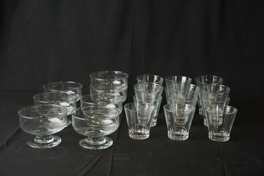 Serveringsglas/dessertglas mm. G54