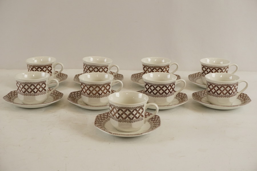 Tekoppar/kaffekoppar Royal Staffordshire. G58