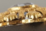 Halsband med hänge i guld 750 -18kt. 9g A155