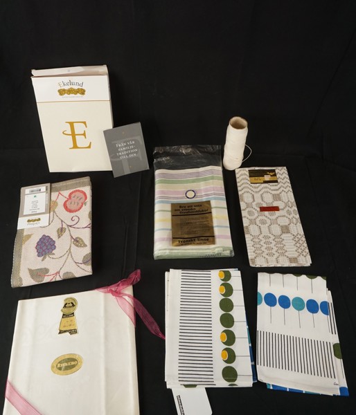 Lyckebo linne Tyg mm. A184