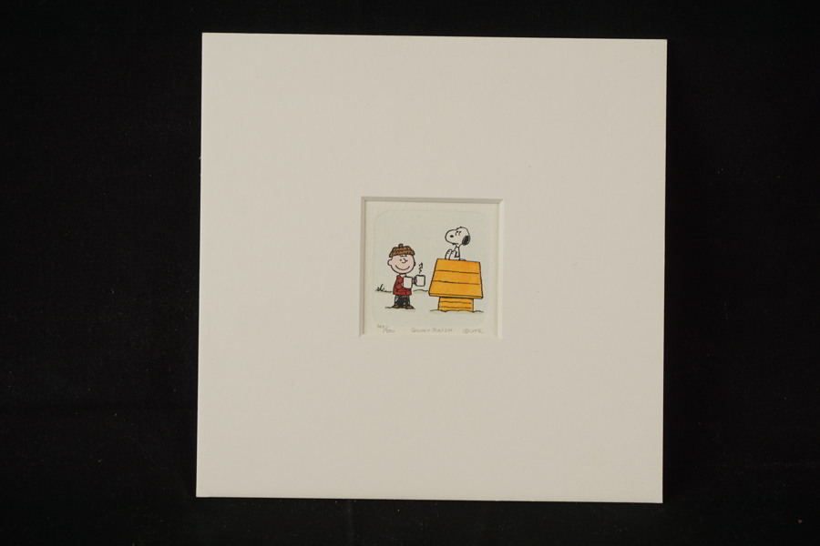 Sowa & Reiser Charlie Brown , Snoopy Litografi. A194