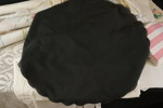 Duk svart, Köksförkläde mm. BC312