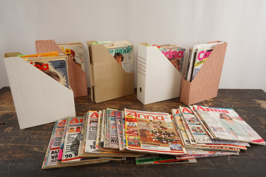 Anna, Carina tidningar mm. BC326