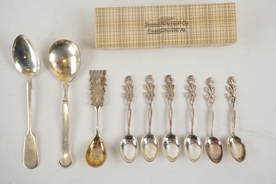 Silverskedar Rosen mm. 125g A218