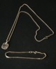 Silverhalsband & silverarmband. A225