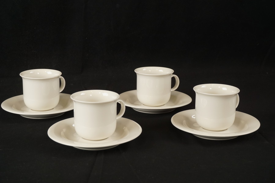 4st Arabia Finland Arctica koppar med fatt vit. G66