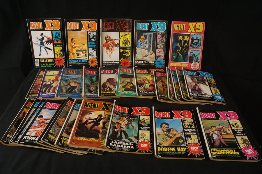 Agent X9 tidningar. A231