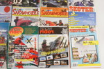 Snowmobile, Skoter tidningar mm. A235
