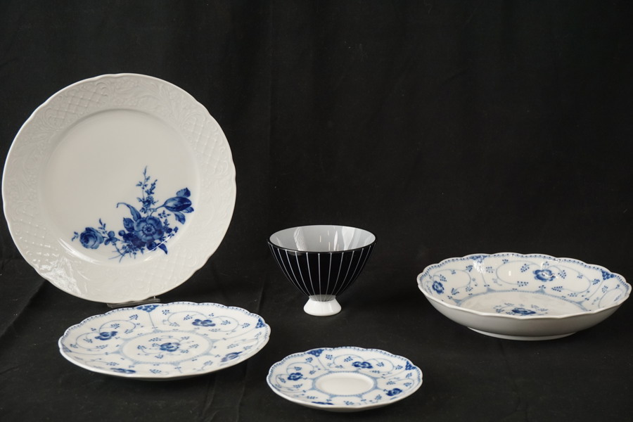 Christine Holm Tallrik, fatt skålporslin mm. G70