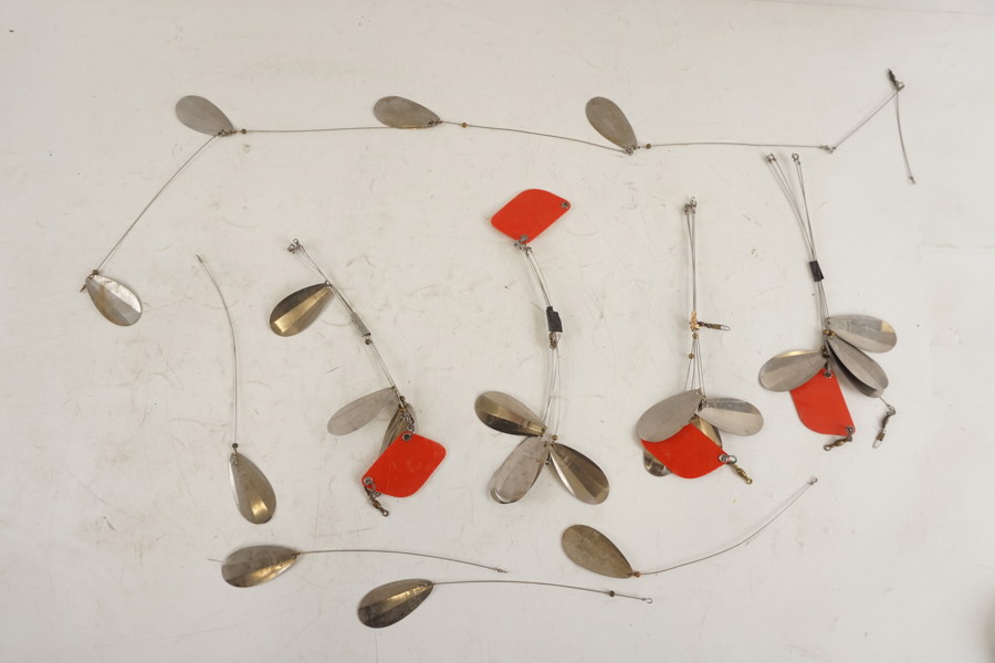 Långdrag/fiskedrag Silver stimmet. A236