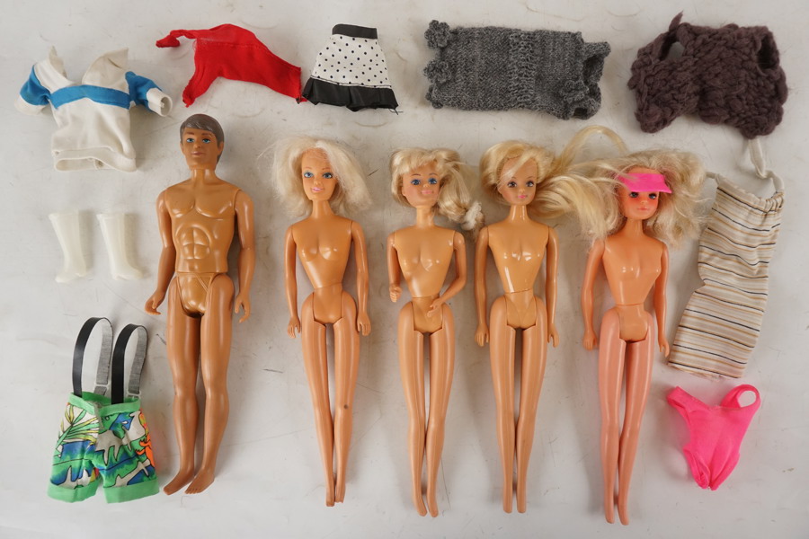  Ken & Barbie dockor  mm. A255