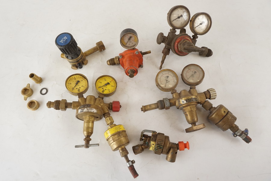 Reduceringsventiler Acetylen mm. D30