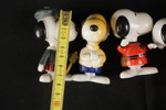 Snoopy figurer, Ninja Turtle, Monchichi. A270