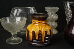 Carstens Pottery vas, glasvaser mm. G86