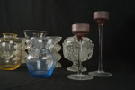 Carstens Pottery vas, glasvaser mm. G86