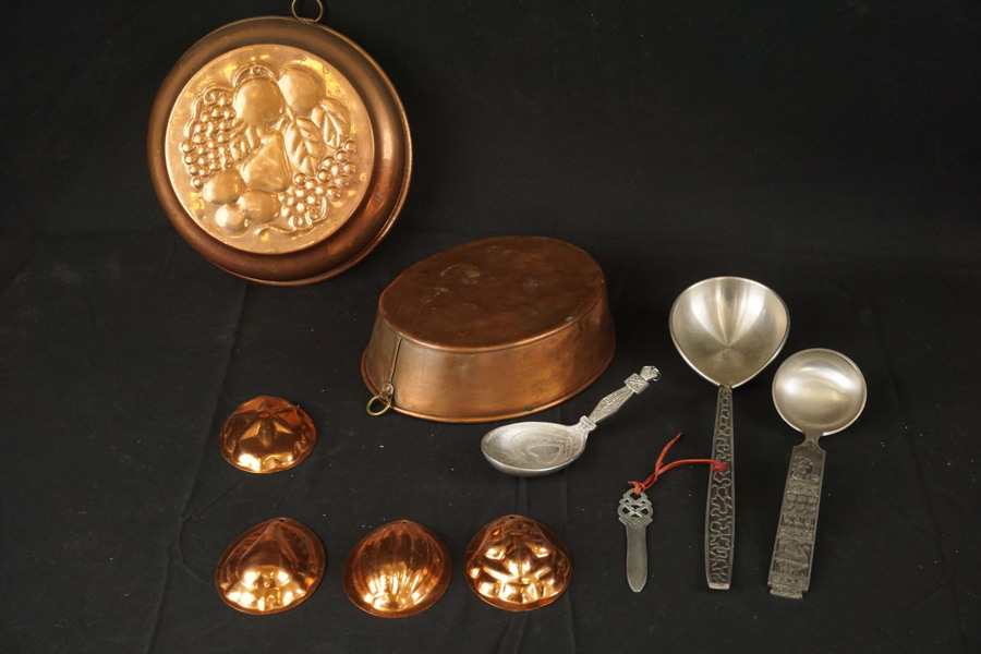 Viking Konge Tinn Kompottsked mm. C42