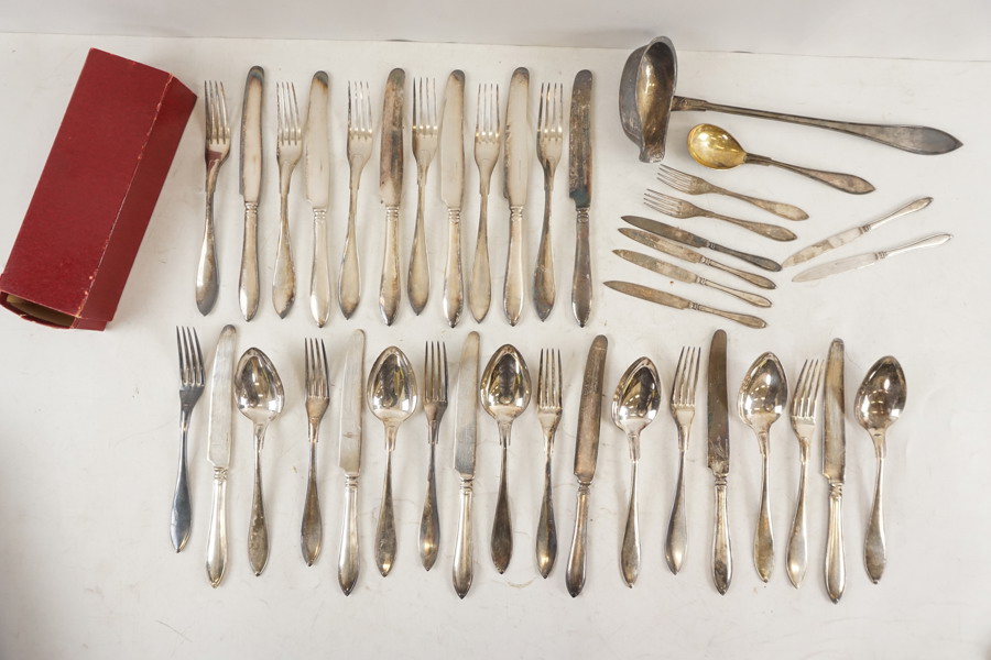 Nysilver bestick Prima. D41