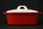 Husqvarna Gjutjärnsgryta röd. C45
