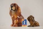 2st Hundfigurer i porslin. G95