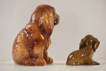 2st Hundfigurer i porslin. G95