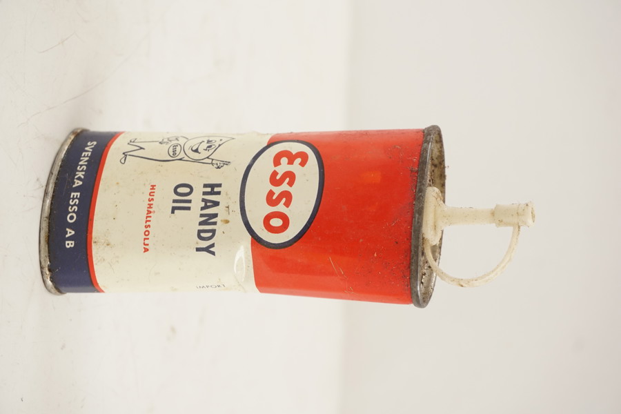 Vintage Esso Handy Oil plåt oljekanna. A312 
