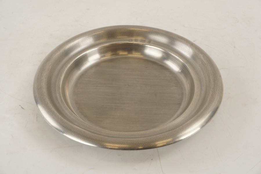 OO Jämtslöjd Tallrik i tenn. C62