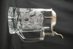 Alwe Ölsejdel i glas med lock i teen. G116