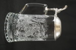 Alwe Ölsejdel i glas med lock i teen. G116