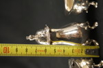 Silverpläterat salt, peppar mm. A336