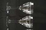 8st Kosta Vintage spritsglas graverad. G125