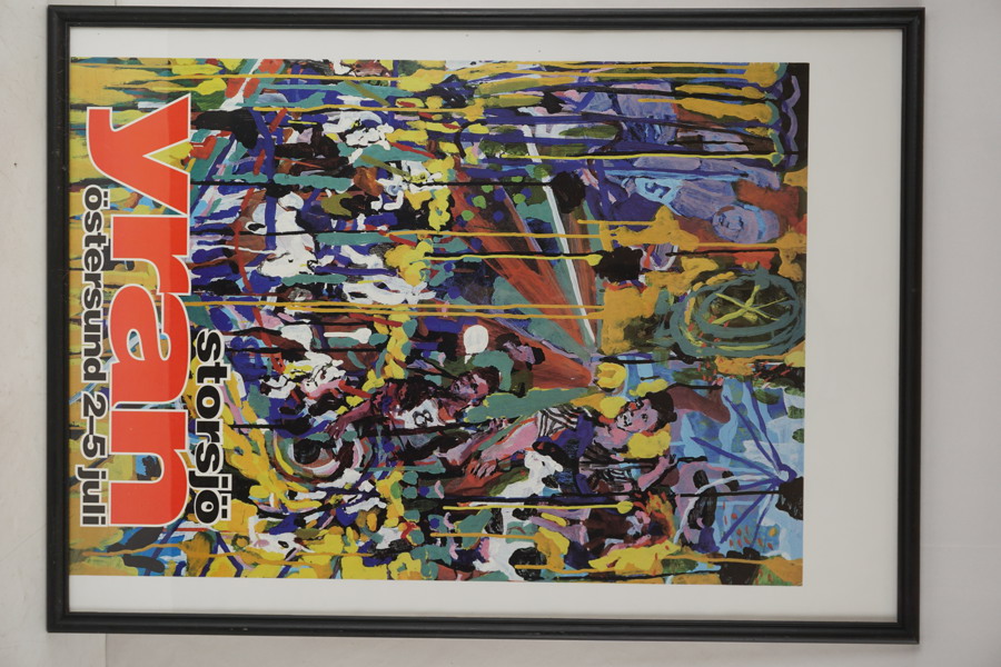 Yran Östersund storsjön Affisch. M35