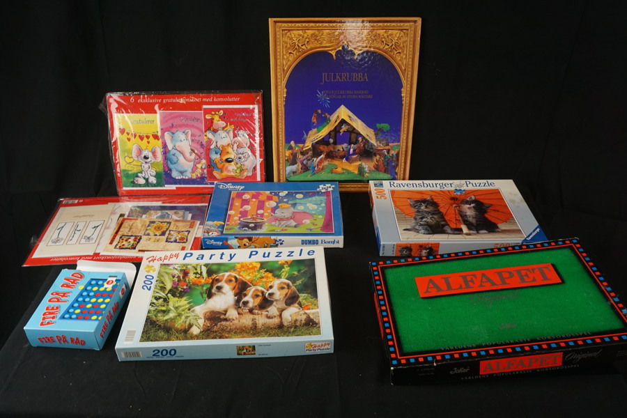 Julkrubba, puzzle mm. BC429