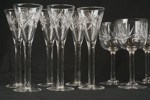 Vinglas & snapsglas med glassgravyr. G122 