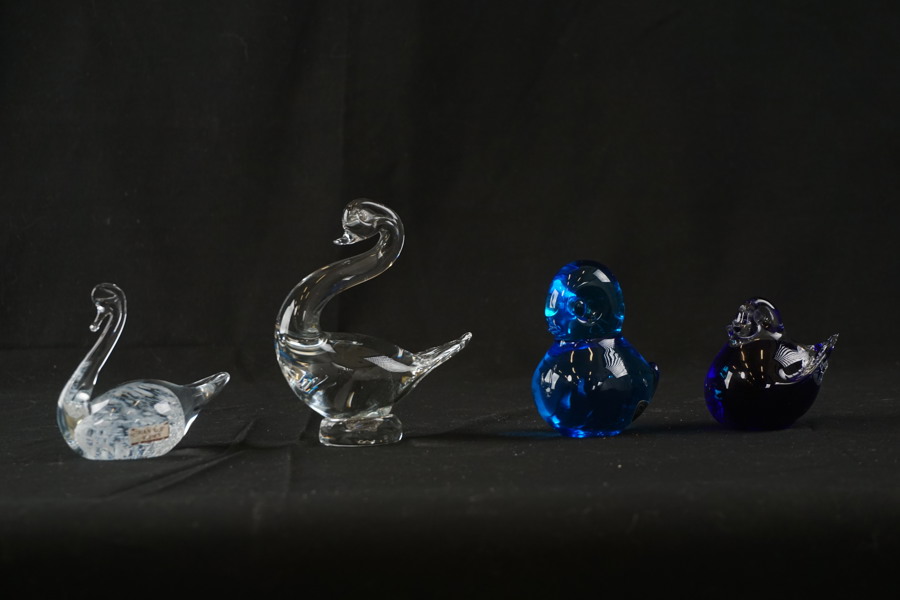 4st Figurer i glas. A349